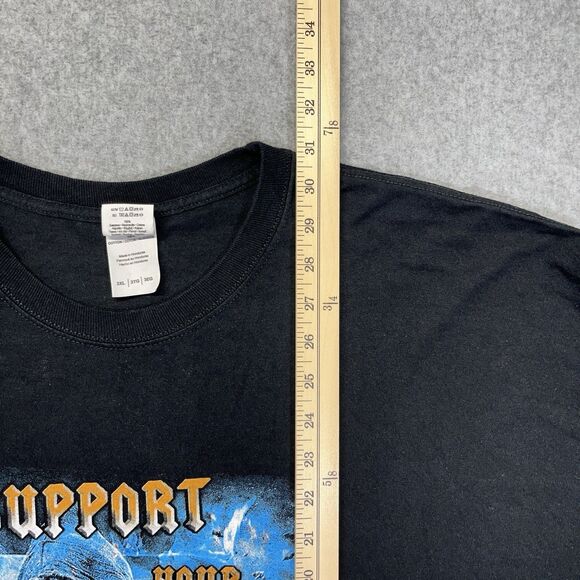 Support Local Tribesmen Motorcycle Long Sleeve T-Shirt Men’s 3XL Black Graphic - Picture 10 of 11